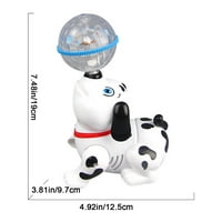 Takeoutsome Electronic Walking Dancing Robot Dog Smart Musical Toy With Light Sound Kid Gift