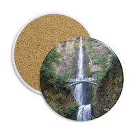Водопад горски наука природа природа пейзаж на кабинет чаша за защита на плот за защита на абсорбиращ камък