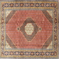 Ahgly Company Machine Wareable Indoor Rectangle Traditional Brown Red Area Rugs, 2 '4'
