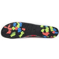 Oucaili Unise Beach Shoe Swim Aqua Socks Бързи сухи водни обувки Плъзгащи се устойчиви сърф бос на открито листо черно 10. Мъжете