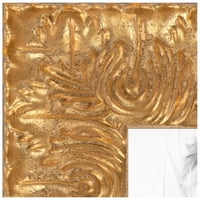 Arttoframes Златна и черна рамка за картини, рамка за плакати от златна дървесина