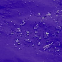 Дъждобрани за жени със солиден цвят дъждовно яке на открито качулка вятърни разхлабени с джобно палто ветроустойчиво бомбардировачи леки якета сини l
