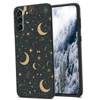 Фентъзи-магически целестиална-лунарна естетика-калъф за телефони за Samsung Galaxy S за женски мъжки подаръци, мек силиконов стил шок