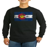 Cafepress - Колорадо - тъмна тениска с дълъг ръкав