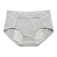 Монфинското физиологично бельо на жените с доказателство за изтичане на джоб, разширено чиста памучна чатала Голяма средна висока талия санитарни панталони