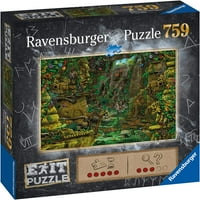Пъзел за изход на Ravensburger - Temple Mystery Jigsaw Puzzle