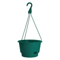 Rugg Polyresin висяща кошница - зелено