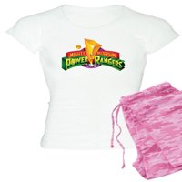 Cafepress - Logo Classic Power Rangers - Pajamas за жени