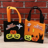 Хелоуин бонбони чанти преносими нетъкани чанти Подарък Незатъпкани Доставки за парти с чанта