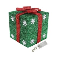 Коледно дърво осветени кутии за подаръци на закрито на открито коледни украси за коледно дърво веранда домашна хартия a