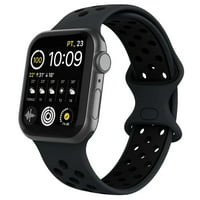 IGK съвместим за Apple Watch Band Wristbands Жени мъже, меки силиконови спортни ленти за подмяна на ленти Съвместими за iWatch Apple Watch Series 7 6 5 4 3 2 1 SE