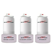 Докоснете Basecoat Plus Clearcoat Plus Primer Spray Paint Kit, съвместим със светло сапфирно синьо метален Bonneville Pontiac