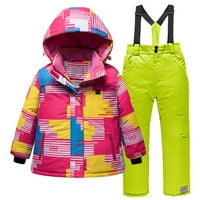 Aoochasliy палта за момичета момчета се занимава момичета момчета зима умно електрическо отопление ски костюм вятърно ски яке с качулка