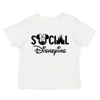 Xtrafly Apparel Toddler Social Disneying Bow Magic Child Cistle Crewneck тениска