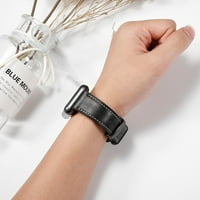 За Apple Watch Band Ориентична кожена каишка Apple Watch SE пеперуда за пеперуда за iwatch
